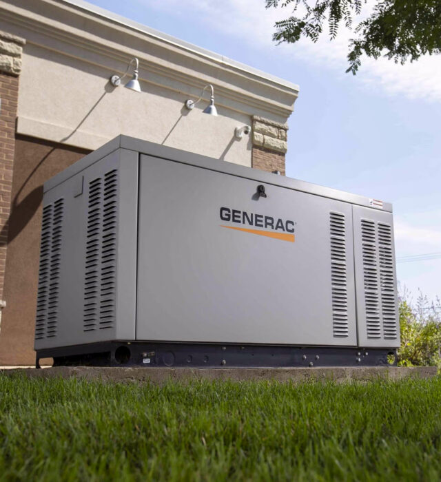Large Generac generator in Texas