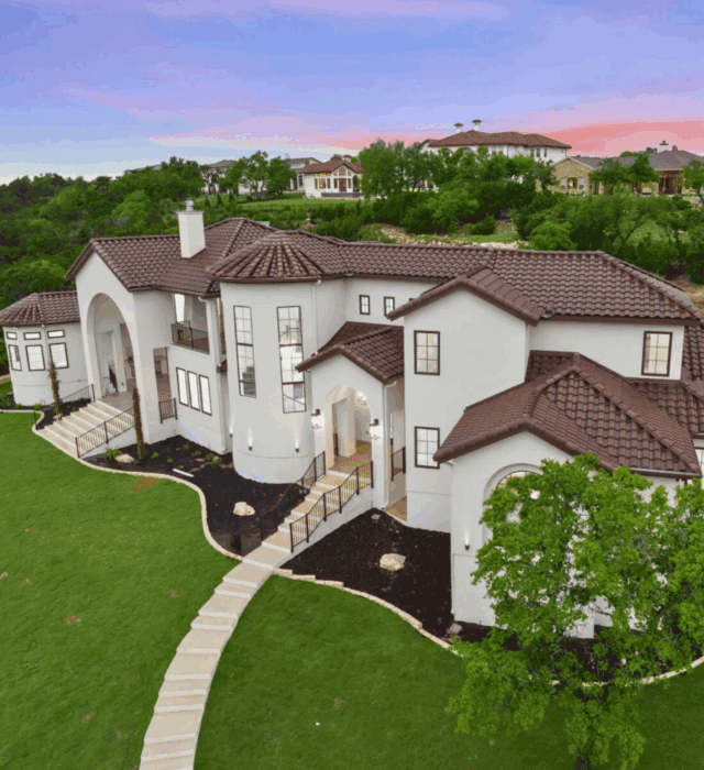 Large new home construction project by Group Three Builders in Texas