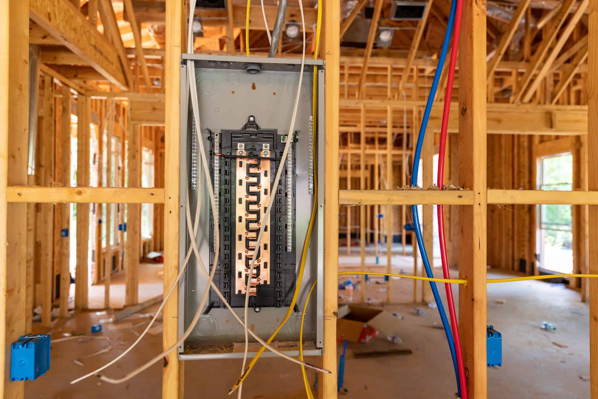 Electrical Panel in A New Home
