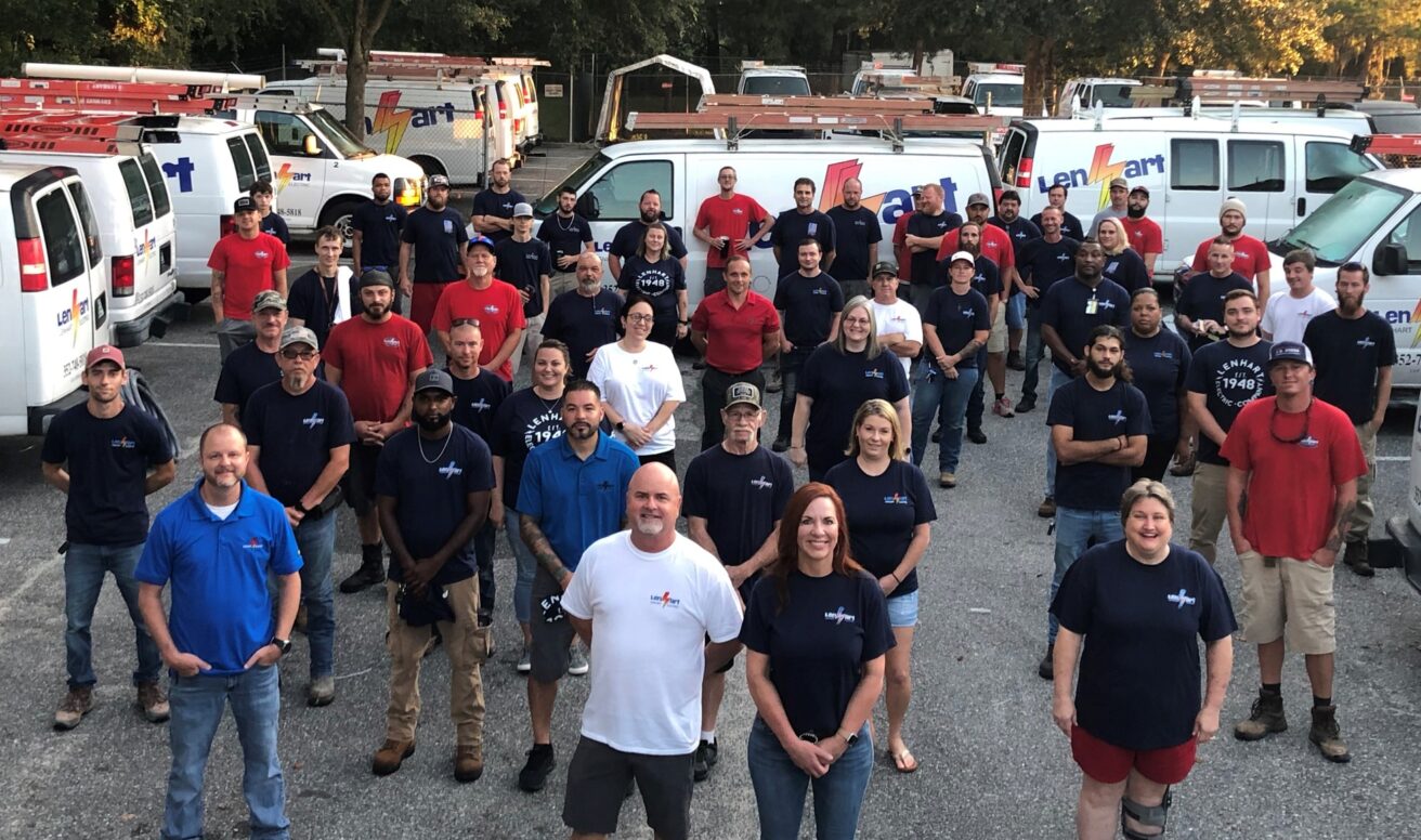 Lenhart Electric Team Photo 2024